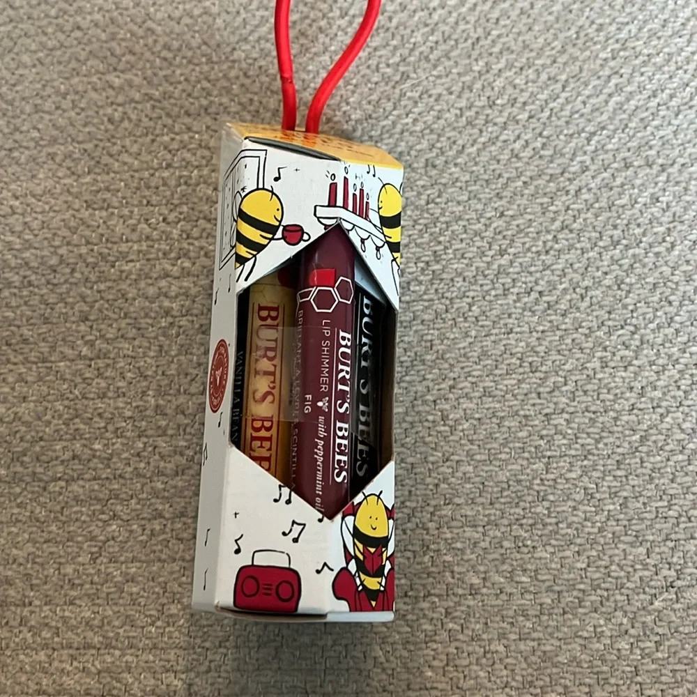 3 Pack of Tinted Lip Balms with Shimmer